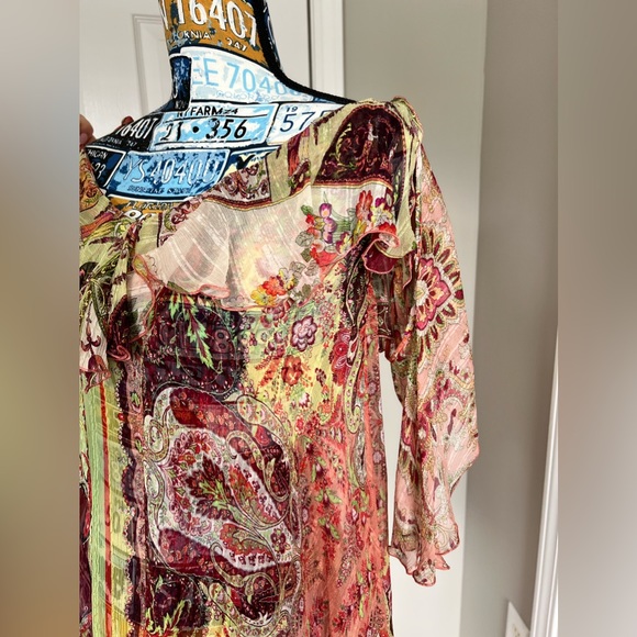 NWT Etro Boho Blouse paisley size 42 - Picture 4 of 11